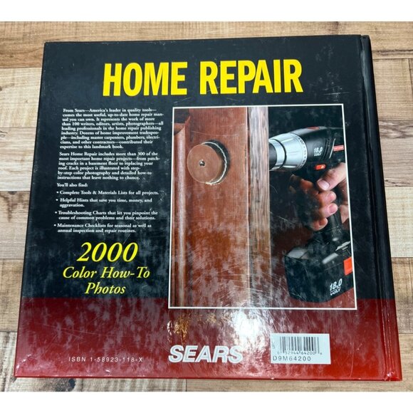 Sears Craftsman Home Repair Complete Step-By-Step Photo Guide Hardcover Book - Picture 2 of 7